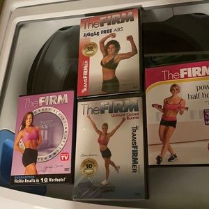 (4) The Firm Workout DVDs